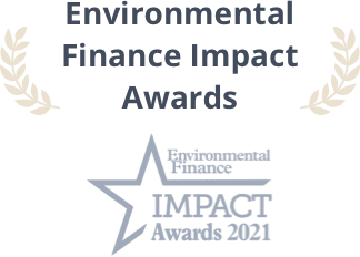 Auszeichnungen für die impact von Umweltfinanzierungen