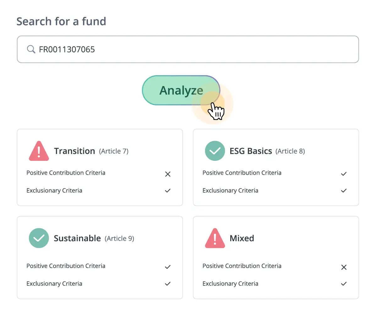 sfdr 2.0 check for funds
