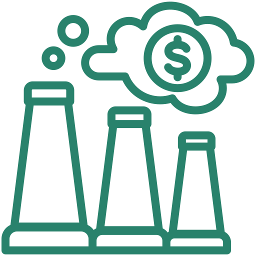 Μείωση της έντασης άνθρακα ανά δαπανηθέν δολάριο